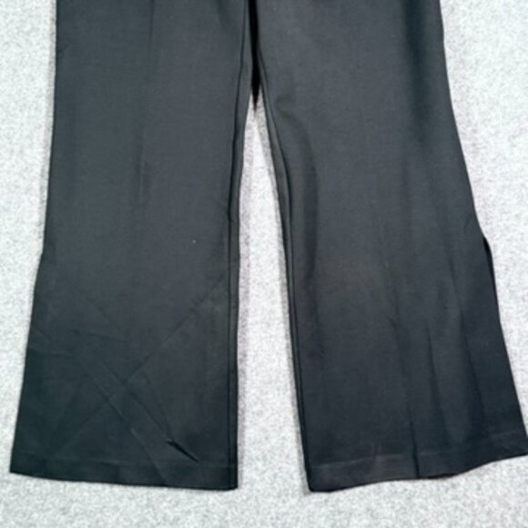 Spanx Womens Perfect Pant Double Slit Sz 1X Black Ponte Knit Work Comfy Lux NWT - Picture 6 of 13